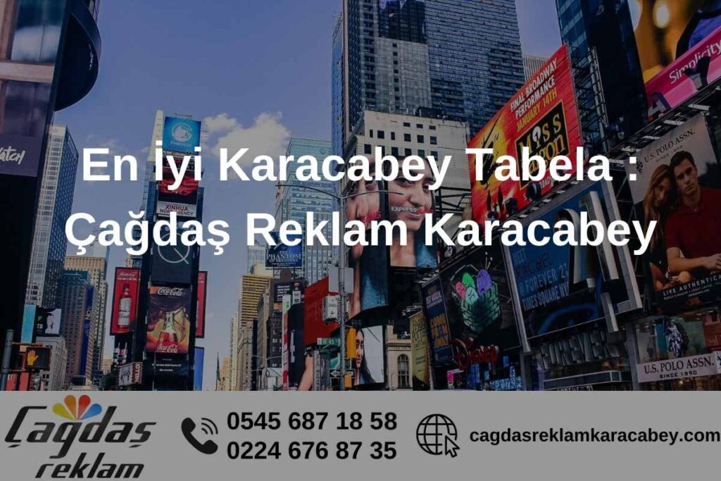 En İyi Karacabey Tabela