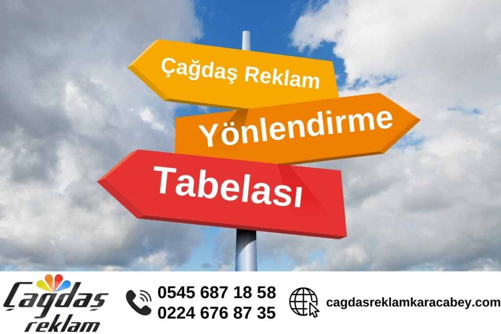 yönlendirme tabelası